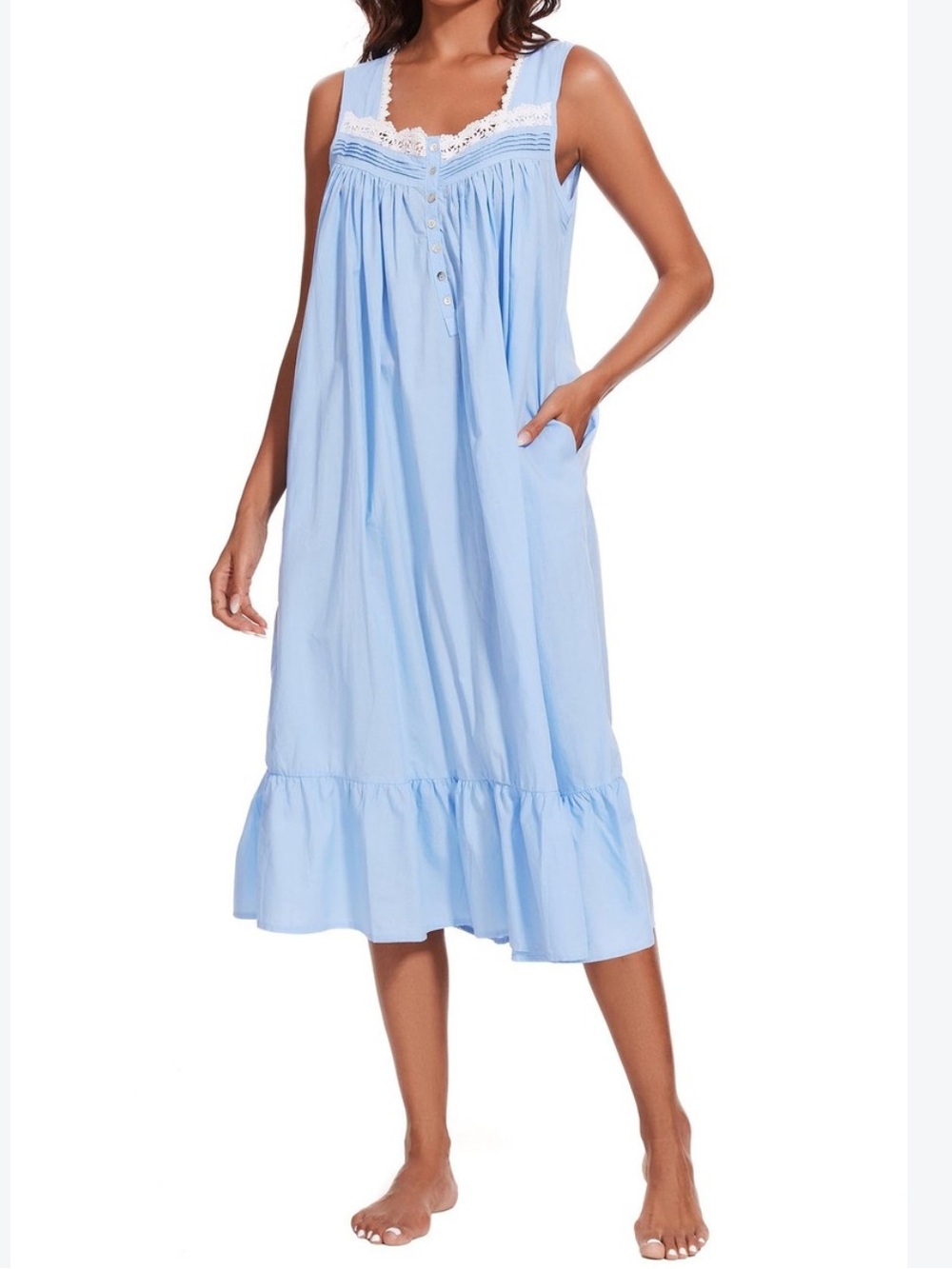 Aviier Cotton Nightgown